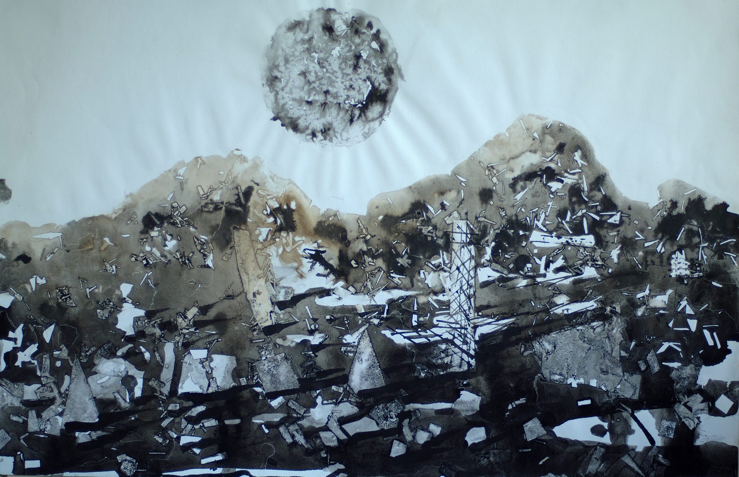 Soleil sur paysage pythorèsque Soleil sur paysage pythorèsque